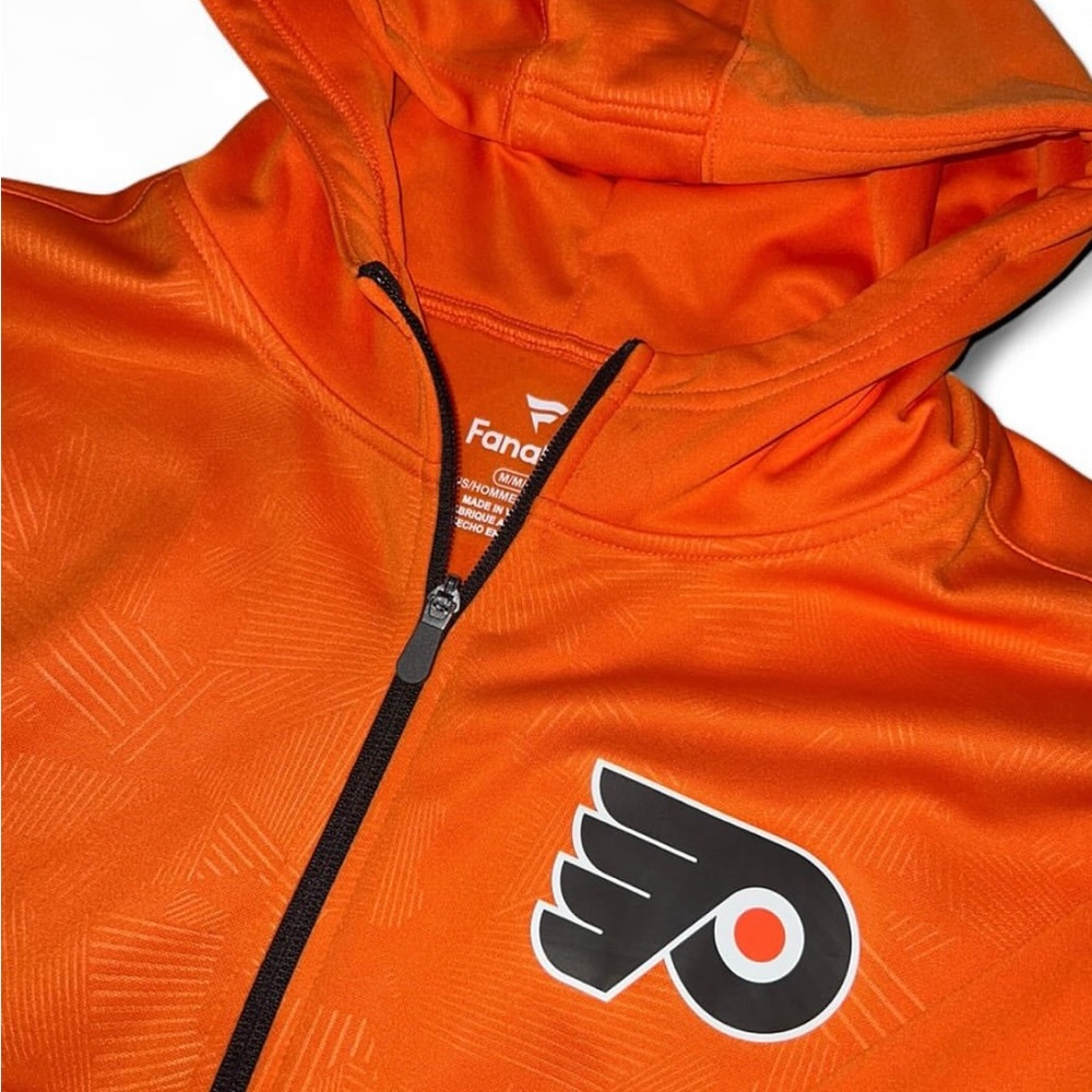 Official Fanatics NHL Philadelphia Flyers Zipper Up Sweater